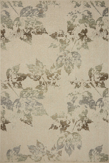 Rich in refined ivory and grounded bark hues, the Saylor SAY-06 Ivory / Bark Area Rug is a power-loomed polypropylene area rug built for style and comfort