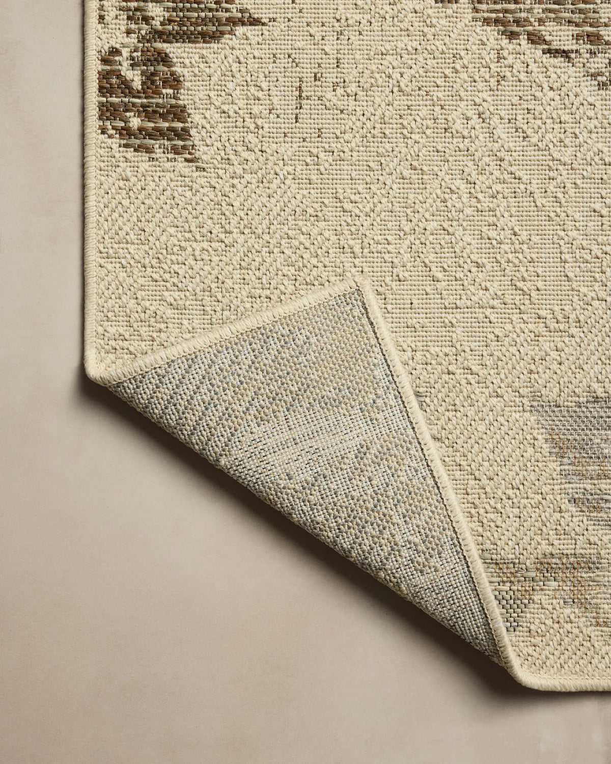 Saylor SAY-06 Ivory / Bark Area Rug by Loloi