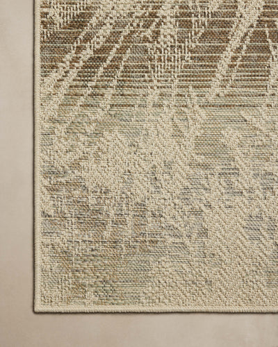 Finished in refined ivory and grounding stone tones, the Saylor SAY-10 Ivory / Stone Area Rug is a power-loomed polypropylene area rug for modern living