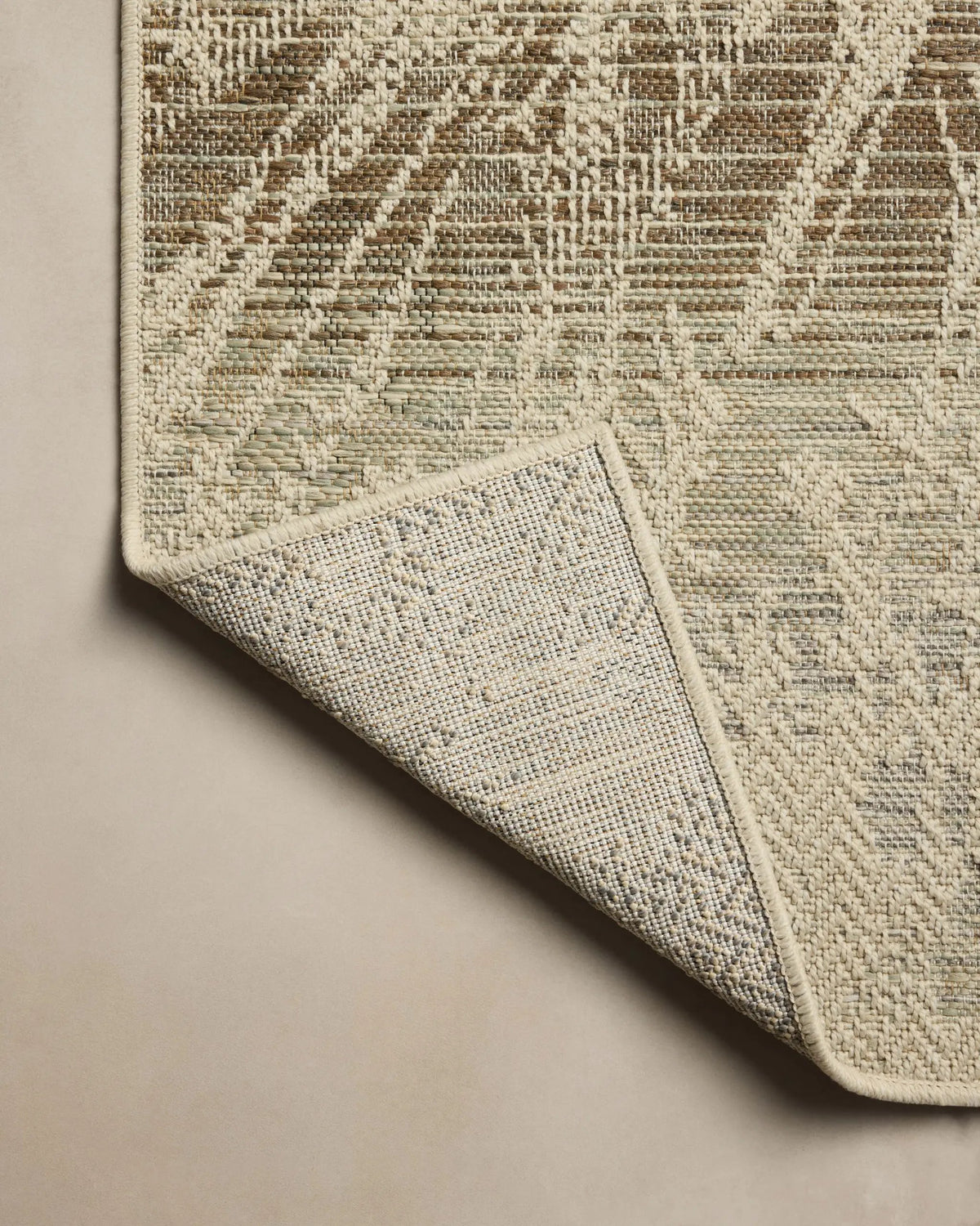 Saylor SAY-10 Ivory / Stone Area Rug by Loloi