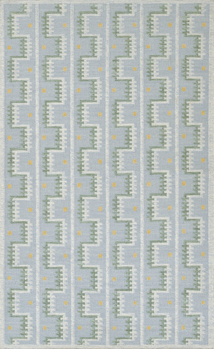 Momeni Scandi SCN-1 Blue Hand Woven Area Rug