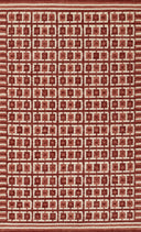 Momeni Scandi SCN-2 Red Hand Woven Area Rug