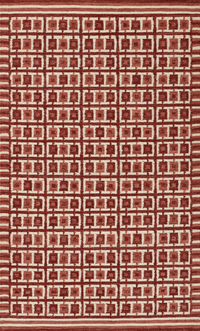 Momeni Scandi SCN-2 Red Hand Woven Area Rug
