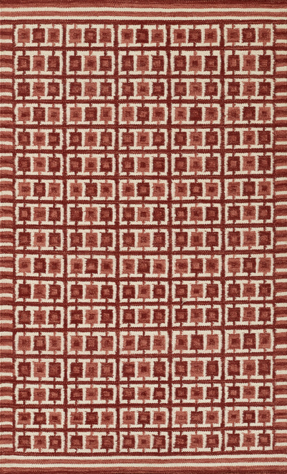 Momeni Scandi SCN-2 Red Hand Woven Area Rug