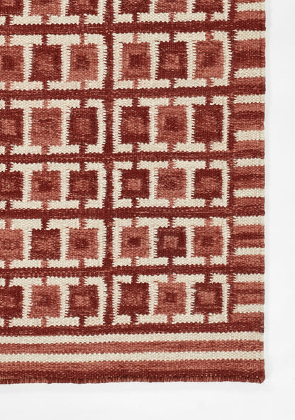 Momeni Scandi SCN-2 Red Hand Woven Area Rug