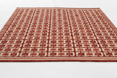 Momeni Scandi SCN-2 Red Hand Woven Area Rug