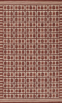 Momeni Scandi SCN-2 Red Hand Woven Area Rug