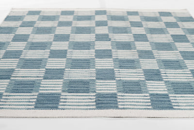 Momeni Scandi SCN-3 Blue Hand Woven Area Rug