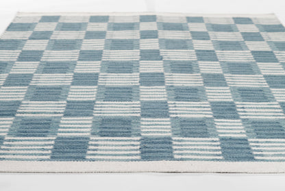 Momeni Scandi SCN-3 Blue Hand Woven Area Rug
