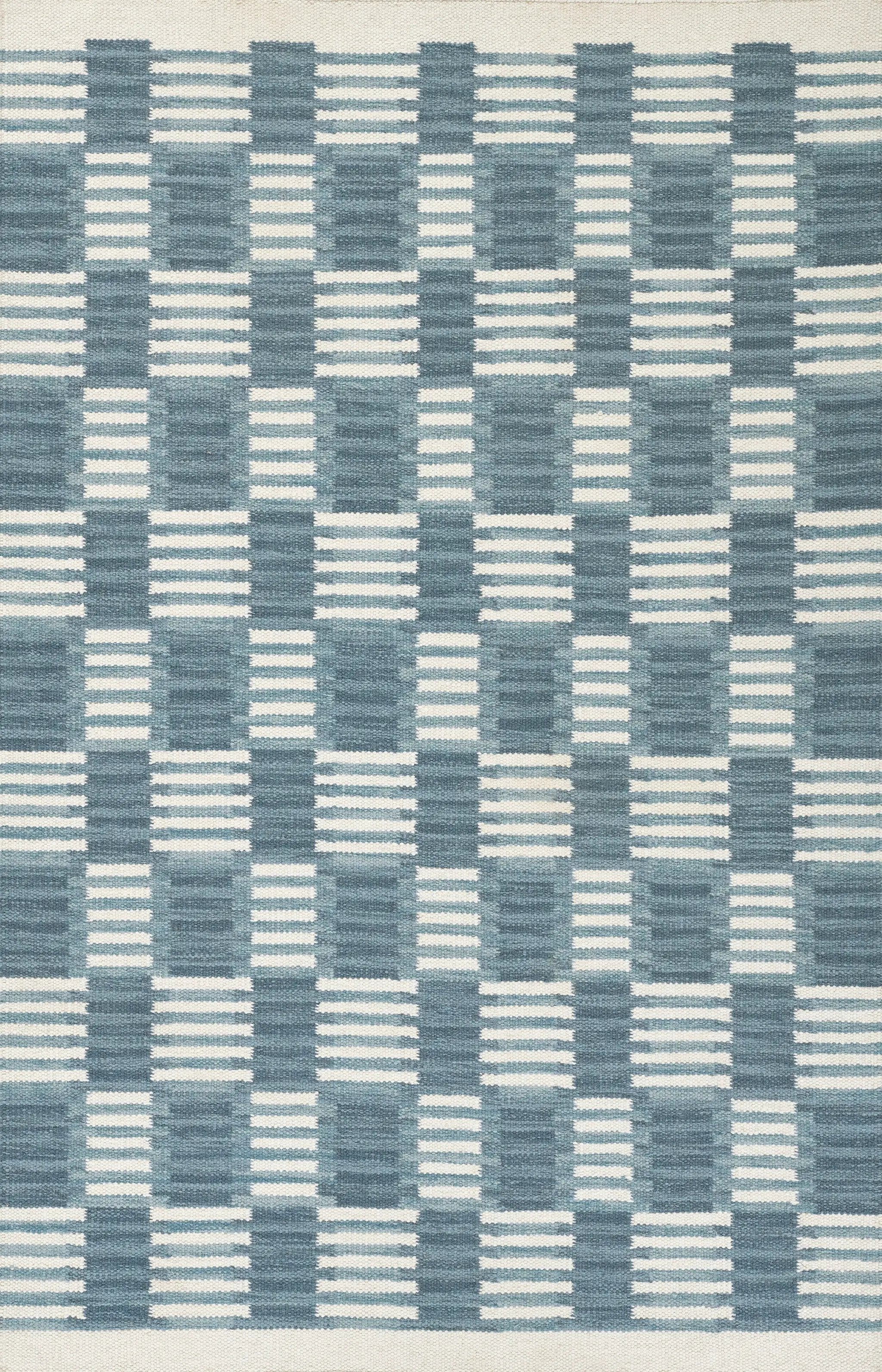 Scandi SCN-3 Blue Area Rug by Momeni