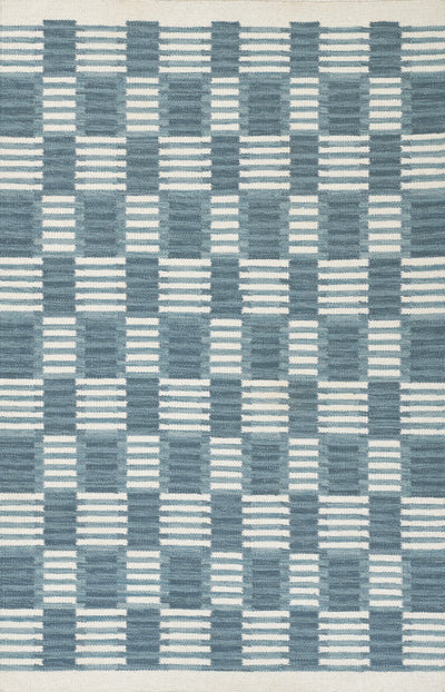 Momeni Scandi SCN-3 Blue Hand Woven Area Rug
