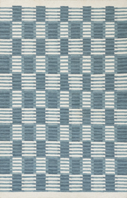 Momeni Scandi SCN-3 Blue Hand Woven Area Rug