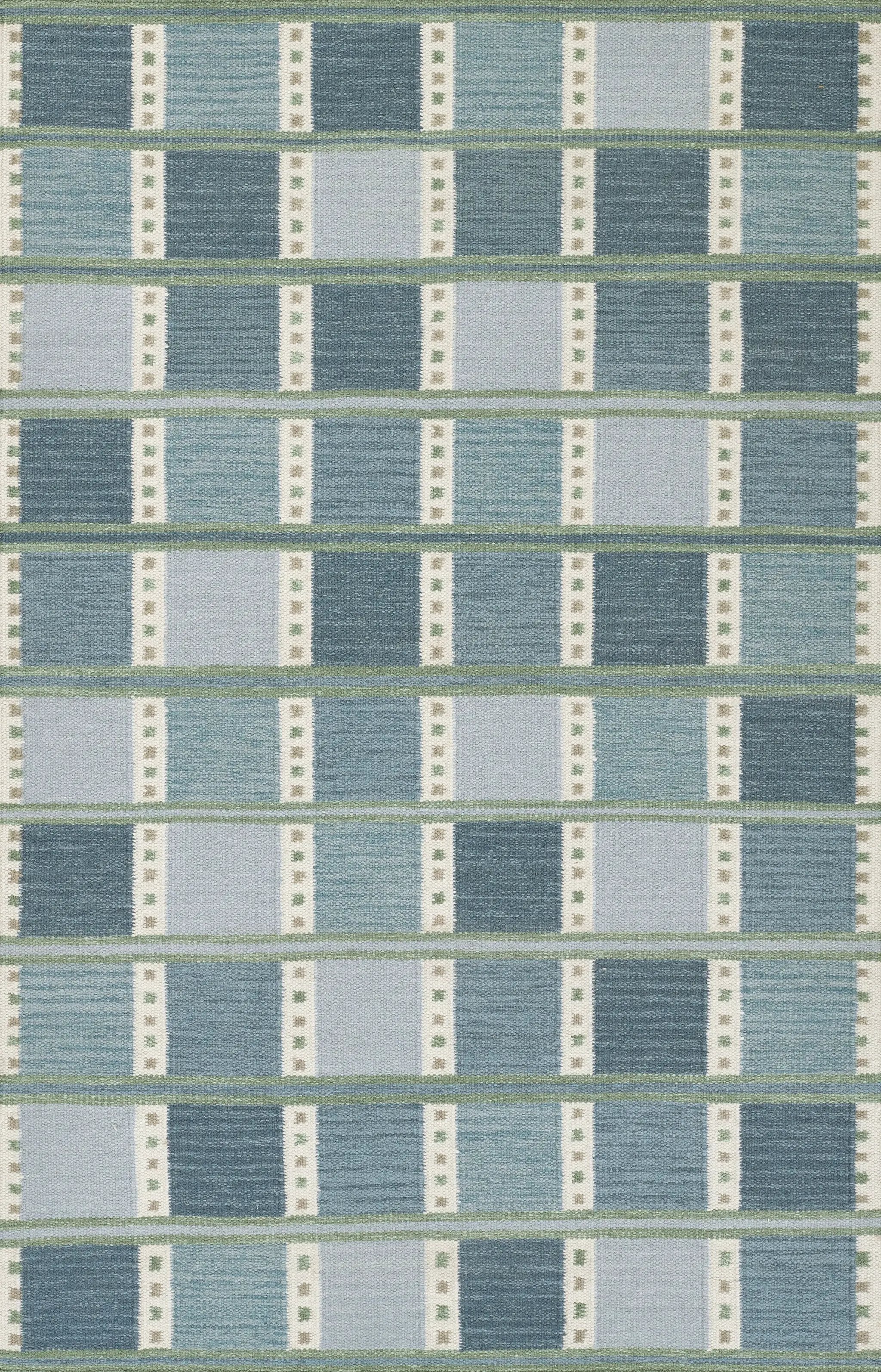 Momeni Scandi SCN-4 Blue Hand Woven Area Rug
