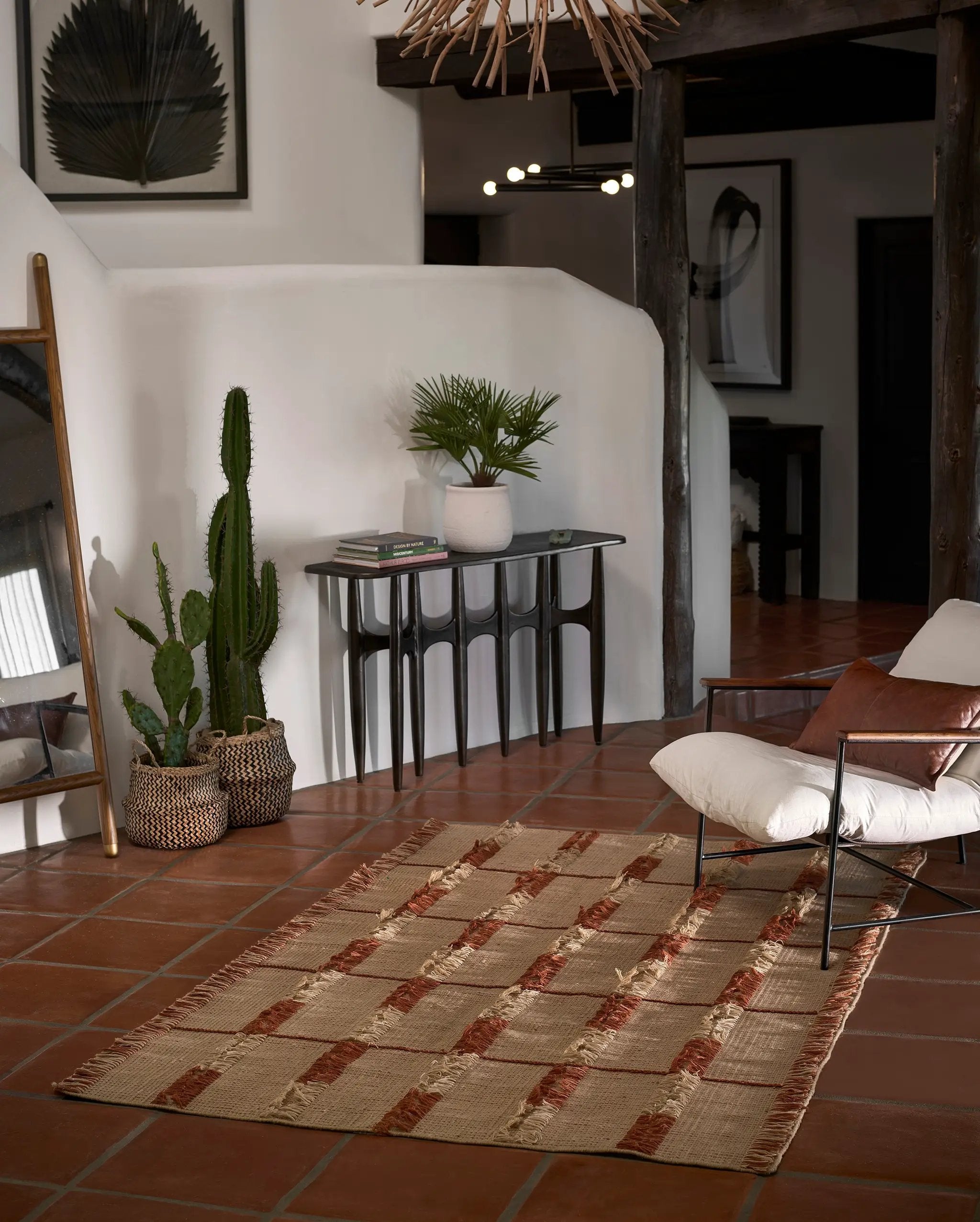 Serena SRN-1 Terracotta Area Rug by Momeni