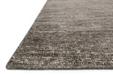 Serena SG-01 Charcoal hand-knotted area rug in tonal charcoal with subtle sheen