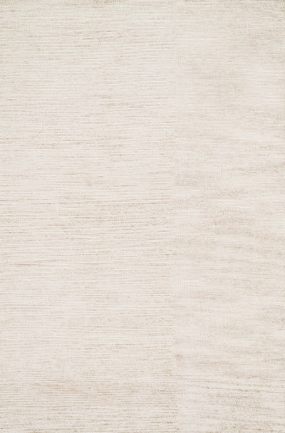 Serena SG-01 Ivory hand-knotted area rug in creamy ivory with tonal variation and soft sheen