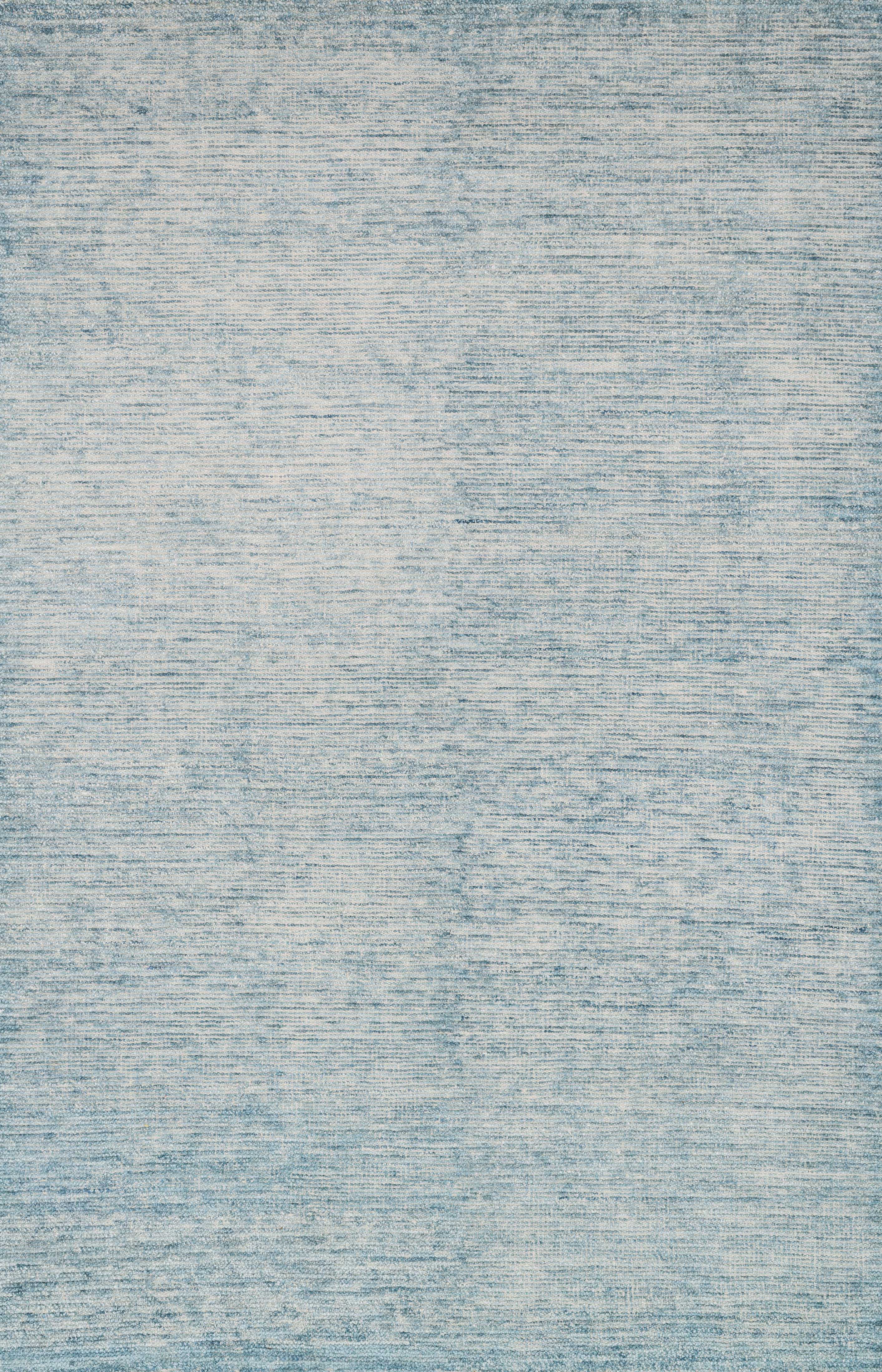 Serena SG-01 Lt. Blue hand-knotted area rug in pale blue with tonal variegation and sheen