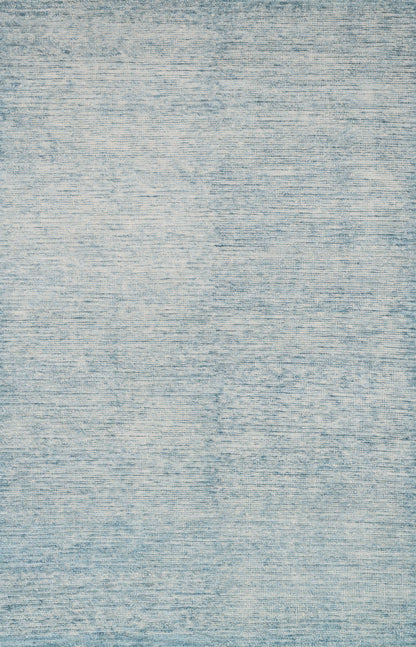 Serena SG-01 Lt. Blue hand-knotted area rug in pale blue with tonal variegation and sheen