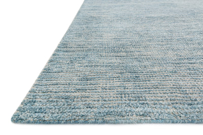 Serena SG-01 Lt. Blue hand-knotted area rug in pale blue with tonal variegation and sheen