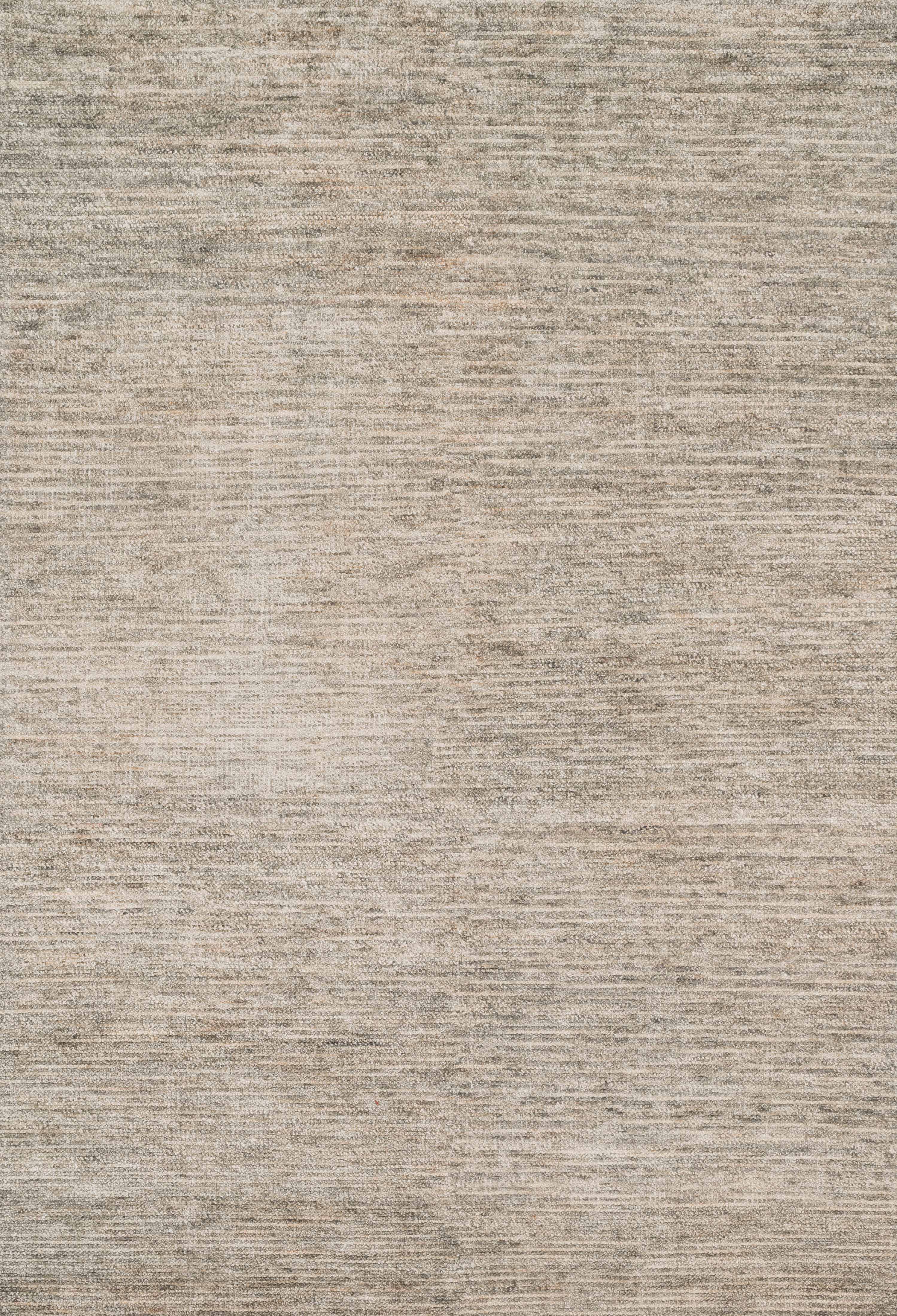 Serena SG-01 Smoke hand-knotted area rug in smoky grey with tonal variegation and subtle sheen