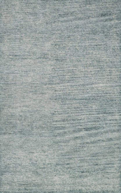 Serena SG-01 Sea / Blue hand-knotted area rug with ocean blue tonal variegation and soft sheen