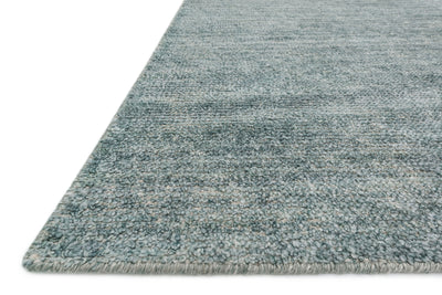 Serena SG-01 Sea / Blue hand-knotted area rug with ocean blue tonal variegation and soft sheen
