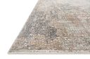 Sienne SIE-01 Ivory/Pebble area rug with subtle distressed motif, neutral palette, silky sheen