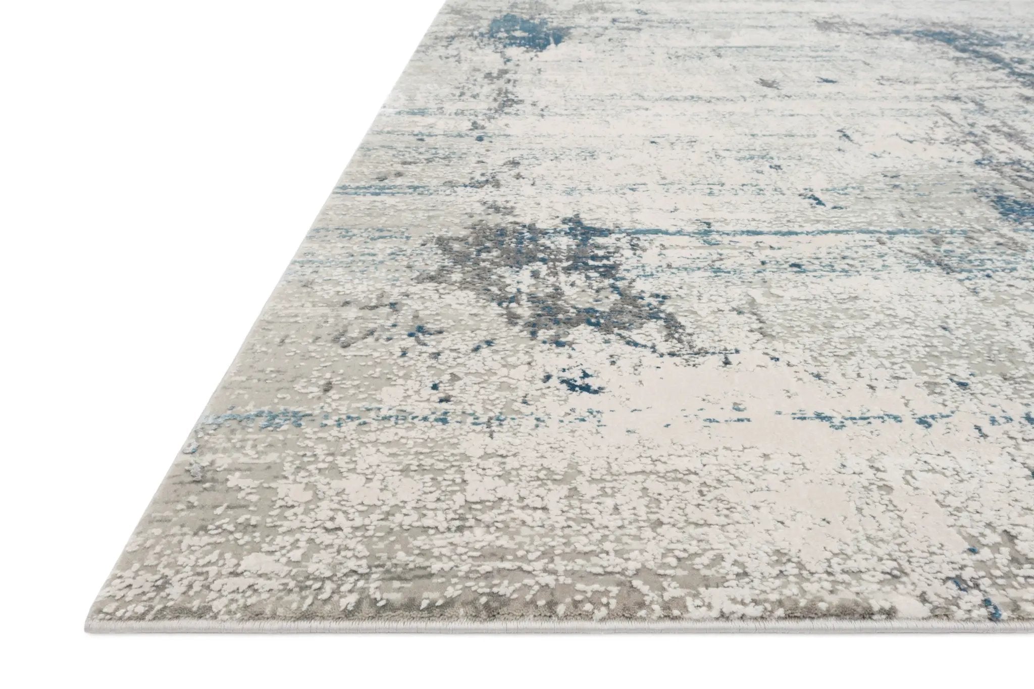 Sienne SIE-02 Ivory / Ocean Area Rug by Loloi