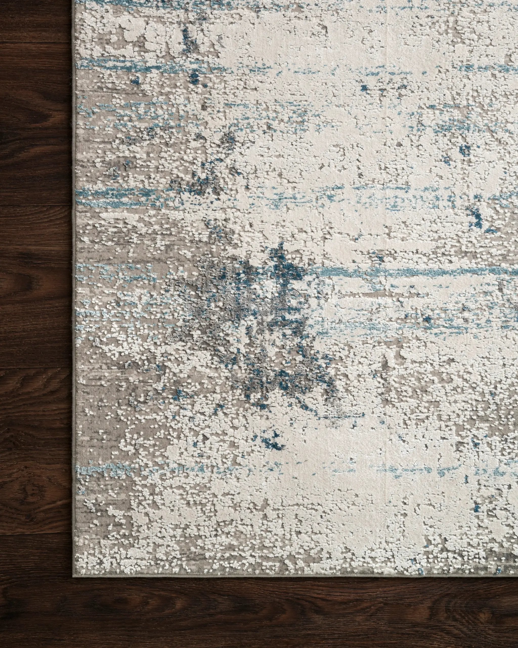 Sienne SIE-02 Ivory / Ocean Area Rug by Loloi