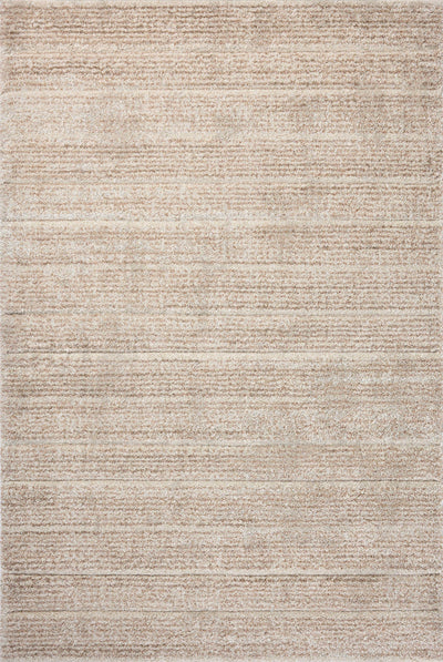 SILAS SLA-03 Oatmeal/Clay geometric area rug with warm clay tones and distressed texture