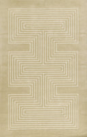 Momeni Simba SIM-3 Beige Hand Tufted Area Rug