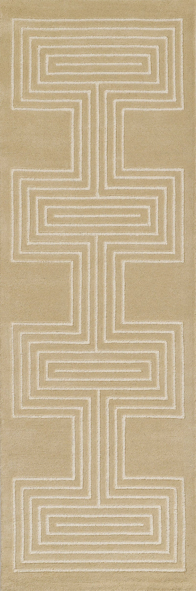 Momeni Simba SIM-3 Beige Hand Tufted Area Rug