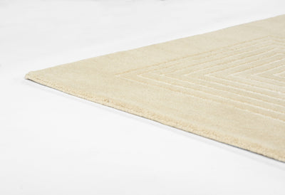 Momeni Simba SIM-3 Beige Hand Tufted Area Rug