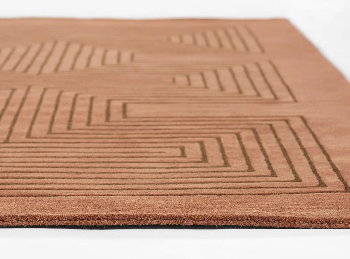 Simba SIM-3 Copper Area Rug by Momeni