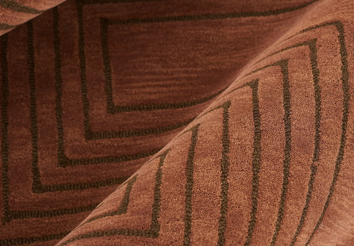 Simba SIM-3 Copper Area Rug by Momeni