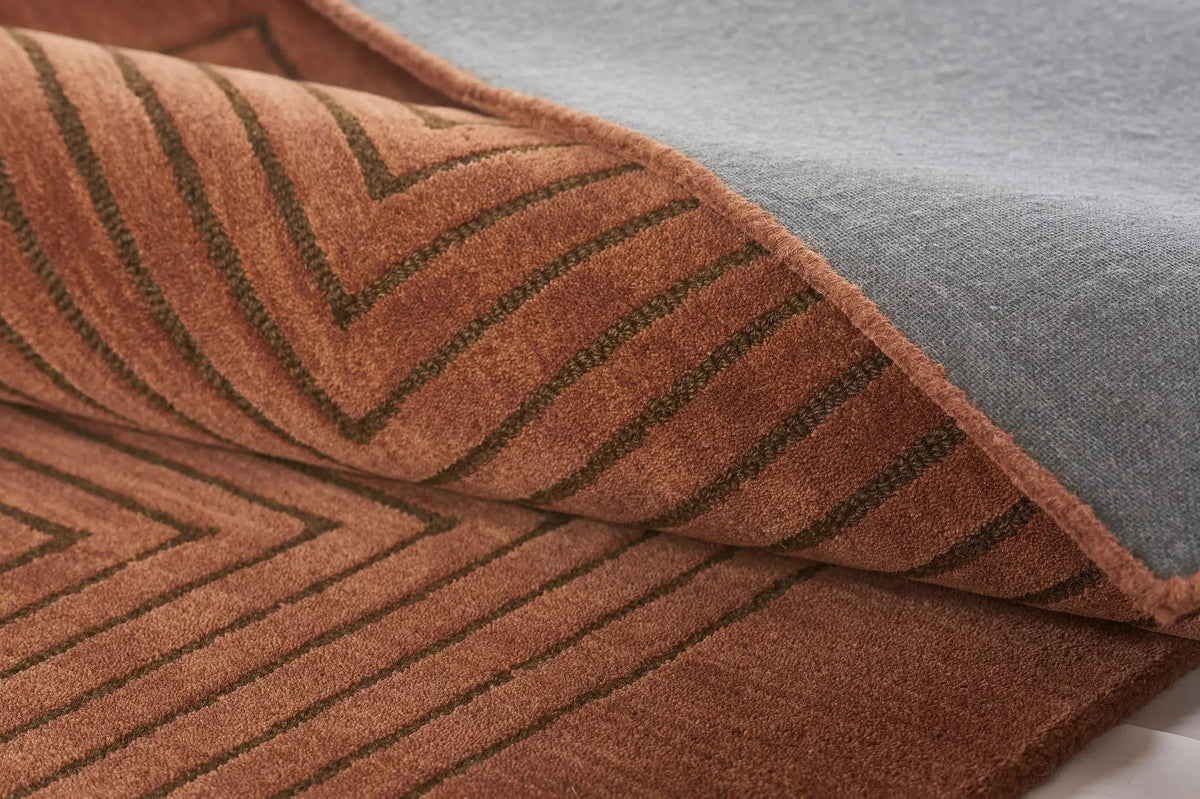 Simba SIM-3 Copper Area Rug by Momeni