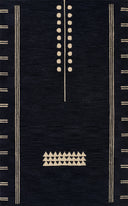 Momeni Simba SIM-5 Navy Hand Tufted Area Rug