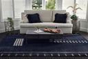 Momeni Simba SIM-5 Navy Hand Tufted Area Rug