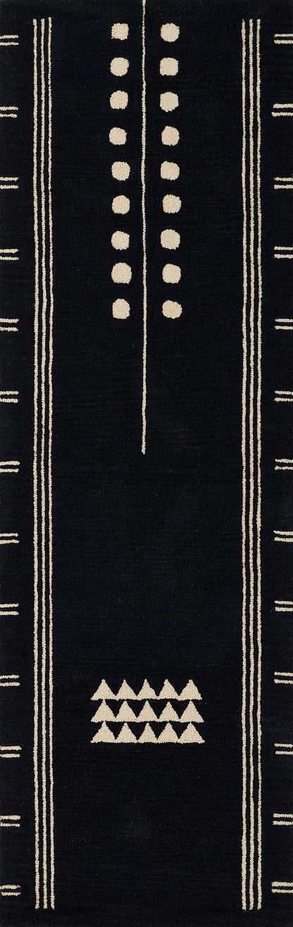 Momeni Simba SIM-5 Navy Hand Tufted Area Rug