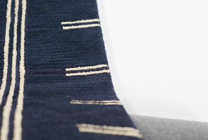 Momeni Simba SIM-5 Navy Hand Tufted Area Rug