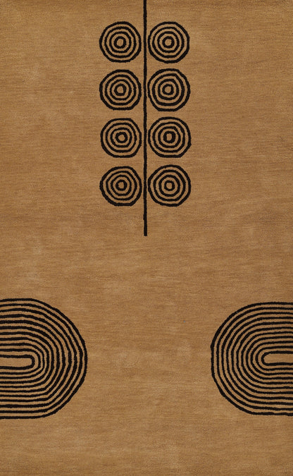 Momeni Simba SIM-6 Beige Hand Tufted Area Rug