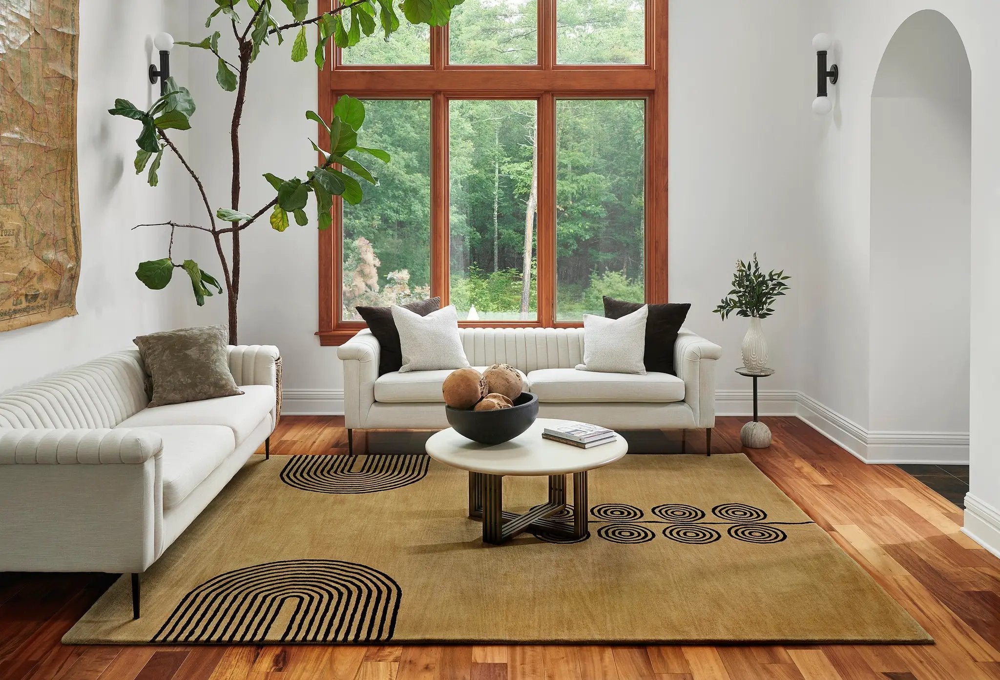 Simba SIM-6 Beige Area Rug by Momeni