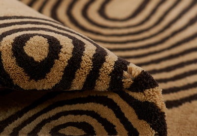 Momeni Simba SIM-6 Beige Hand Tufted Area Rug