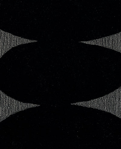 Momeni Simba SIM-9 Black Hand Tufted Area Rug