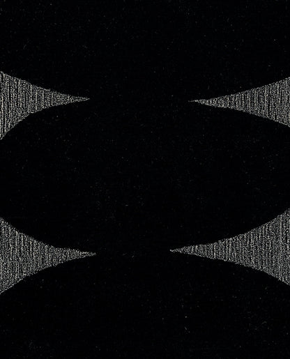 Momeni Simba SIM-9 Black Hand Tufted Area Rug