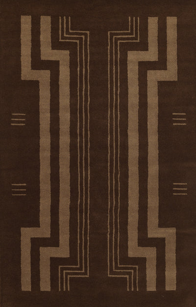 Momeni Simba SIM11 Brown Hand Tufted Area Rug