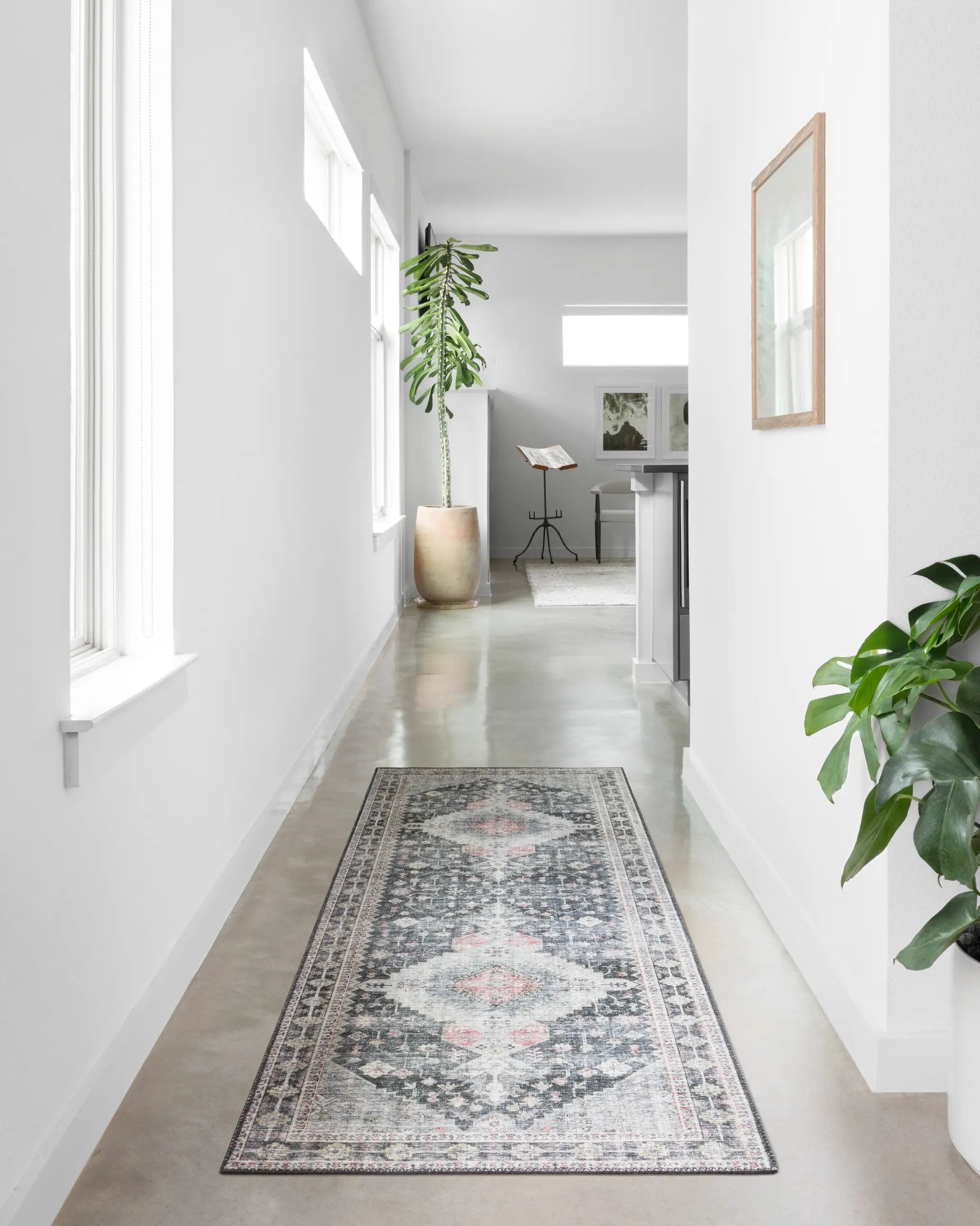Skye SKY-02 Charcoal / Multi Area Rug by Loloi