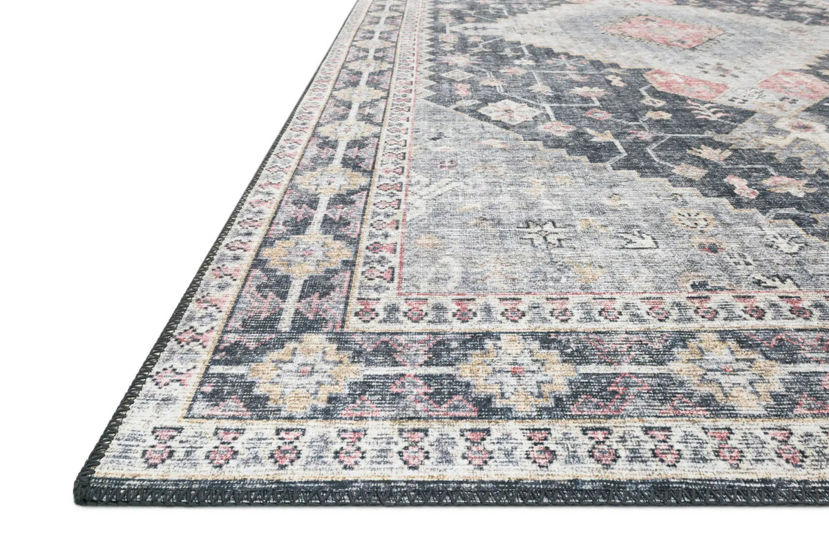 Skye SKY-02 Charcoal / Multi Area Rug by Loloi