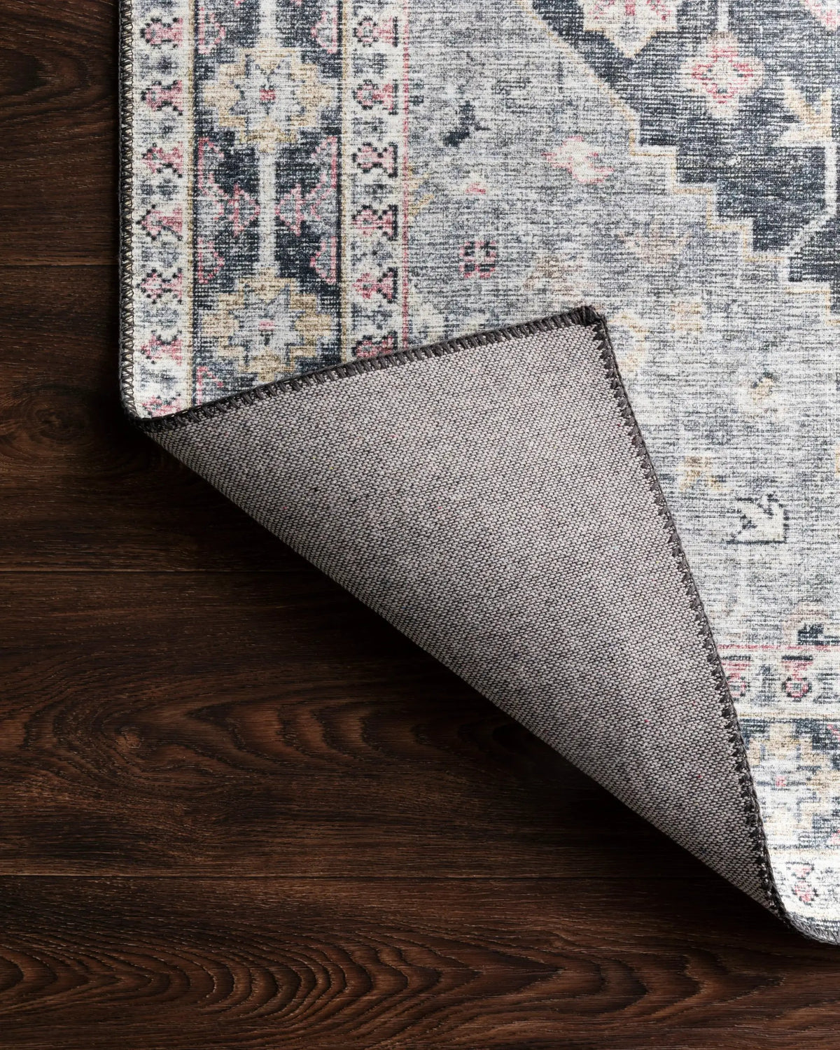 Skye SKY-02 Charcoal / Multi Area Rug by Loloi