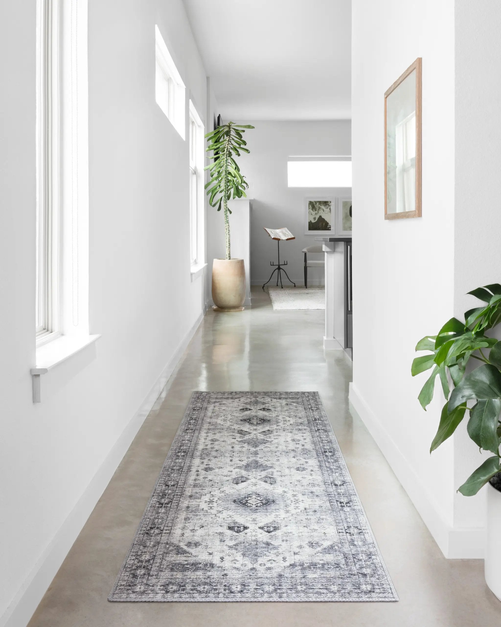 Skye SKY-02 Silver / Grey Area Rug by Loloi